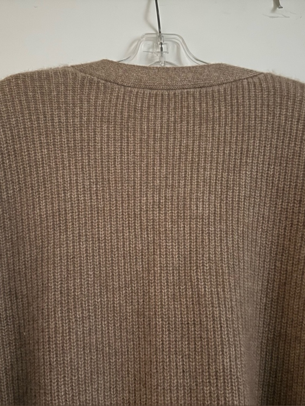 Jenni Kayne Cocoon Cashmere Cardigan M Taupe Color - Picture 6 of 11
